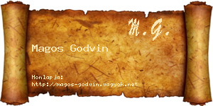 Magos Godvin névjegykártya